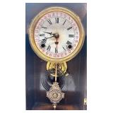 Antique Francis E. Morse Perpetual Calendar Mantel Clock by Welch Manufacturing Co.