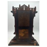 Antique Francis E. Morse Perpetual Calendar Mantel Clock by Welch Manufacturing Co.