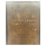 Antique Francis E. Morse Perpetual Calendar Mantel Clock by Welch Manufacturing Co.