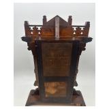 Antique Francis E. Morse Perpetual Calendar Mantel Clock by Welch Manufacturing Co.