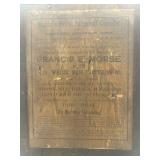 Antique Francis E. Morse Perpetual Calendar Mantel Clock by Welch Manufacturing Co.