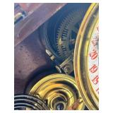 Antique Francis E. Morse Perpetual Calendar Mantel Clock by Welch Manufacturing Co.