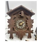 Vintage Black Forest Cuckoo Clock with Parts and Weights