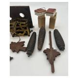 Vintage Black Forest Cuckoo Clock with Parts and Weights