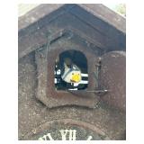 Vintage Black Forest Cuckoo Clock with Parts and Weights