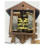 Vintage Black Forest Cuckoo Clock with Parts and Weights
