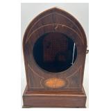 Lot of 3 Antique Mantel Clocks including Ingraham Gothic-Style Wooden Clocks FOR PARTS OR REPAIR