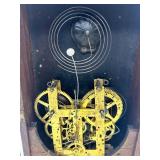 Vintage and Antique Clock Collection with Wooden Cases and Spare Clock Faces FOR PARTS OR REPAIR