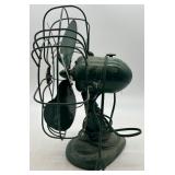 Lot of 2 Vintage Desk Fans - Cool Spot and Le John Metal Blade