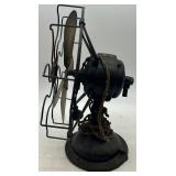 Collection of 3 Antique Electric Desk Fans Westinghouse and Peerless FOR PARTS OR REPAIR