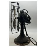 Collection of 3 Antique Electric Desk Fans Westinghouse and Peerless FOR PARTS OR REPAIR