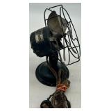 Collection of 3 Antique Electric Desk Fans Westinghouse and Peerless FOR PARTS OR REPAIR