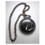Hamilton G.C.T. AN5740 Military Pocket Watch with Chain