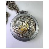 Hamilton G.C.T. AN5740 Military Pocket Watch with Chain