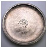Hampden Watch Co Silver Pocket Watch with Fahys Ore Silver Case