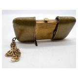 Canava 17 Jewels Shockproof Travel Clock with Brass Case and Chain