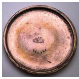 Fred J. Westby Gold Filled Pocket Watch with Chain and Exposed Movement