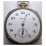 Antique Hampden Pocket Watch with Ornate Case