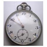 Collection of 3 Vintage Pocket Watches Including Hamilton and Westclox