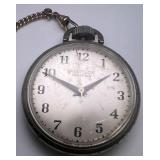 Collection of 3 Vintage Pocket Watches Including Hamilton and Westclox