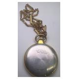 Lot of 4 Vintage Pocket Watches and Stopwatch Including Mickey Mouse Lorus