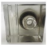 Antique Desk Set with Seth Thomas Clock, Caravelle Watch, Inkwell, and Letter Opener