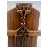 Collection of Antique Pocket Watch Chains, Stands, Glass Dome, and Winding Keys