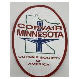 Pair of Corvair Minnesota Magnetic Signs 14 x 10 Inches