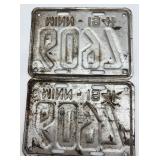 Pair of 1941 Minnesota License Plates 6097