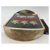 Pair of Vintage Budweiser Malt Liquor Wall Signs with Display Can