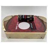 Pair of Vintage Budweiser Malt Liquor Wall Signs with Display Can