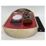 Pair of Vintage Budweiser Malt Liquor Wall Signs with Display Can