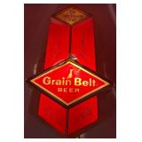 Vintage Grain Belt Beer Illuminated Wall Sign