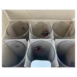 Beer Advertising Collection with Furstenberg Wall Art, Paulaner Weissbier Glasses, and Hauenstein Tap Handle