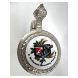 Beer Advertising Collectibles Lot with Guinness Tray, Stella Artois Glass, Stein, Wall Rack, and House of Holbein Hats