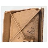 Beer Advertising Collectibles Lot with Guinness Tray, Stella Artois Glass, Stein, Wall Rack, and House of Holbein Hats