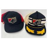 Beer Advertising Collectibles Lot with Guinness Tray, Stella Artois Glass, Stein, Wall Rack, and House of Holbein Hats