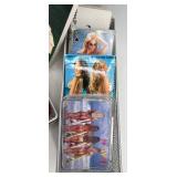 Barware Lot with Budweiser Tray, Coasters, Bottle Openers, Book, and Playing Cards