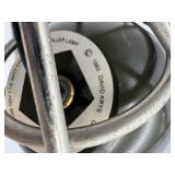 David Krys Unique Martini Glass Lamp with Olive Design