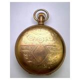 Antique Hamilton Pocket Watch in Brass Stand