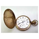 Antique Hamilton Pocket Watch in Brass Stand