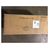 Breezary Farmhouse 52 in. 3-Light Indoor Black Downrod Standard Ceiling Fan with Glass Light Kit and Remote Control Included Customer Returns See Pictures