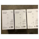 Hampton Bay 100 Lumen Low Voltage Black Integrated LED Outdoor Bollard Light Customer Returns See Pictures