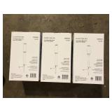 Hampton Bay 100 Lumen Low Voltage Black Integrated LED Outdoor Bollard Light Customer Returns See Pictures