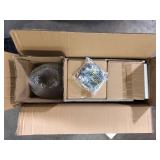 KICHLER Harmony 24.5 in. 3-Light Olde Bronze Transitional Bathroom Vanity Light with Clear Glass Customer Returns See Pictures