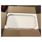 Karl home 80 qt. Food & Beverage Hard-Side Patio Cooler Milky White Customer Returns See Pictures