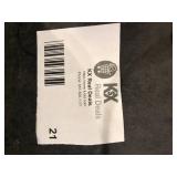 JOYSIDE Wicker Outdoor Rocking Chair Patio Swivel with Blue Cushions Customer Returns See Pictures