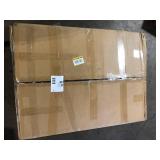 JOYSIDE Wicker Outdoor Rocking Chair Patio Swivel with Blue Cushions Customer Returns See Pictures