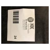 Beverly Rug Lightweight Geometric Black/White 6 ft. x 9 ft. Reversible Plastic Indoor/Outdoor Area Rug Customer Returns See Pictures