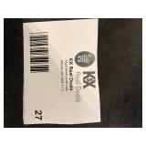 ANTOINE 20 in. LED Indoor White Bladeless App Control Low Profile Ceiling Fan with Light Semi Flush Mount Bedroom Lighting  Customer Returns See Pictures